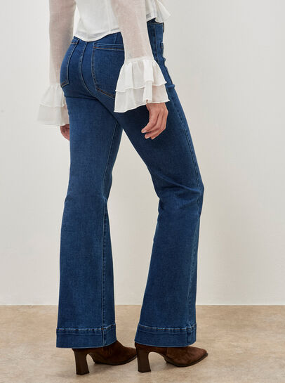 Luci Flare Dark Wash Jeans