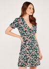 Ditsy Floral Dress, Green, large
