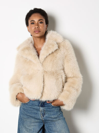 Faux Fur Short Coat