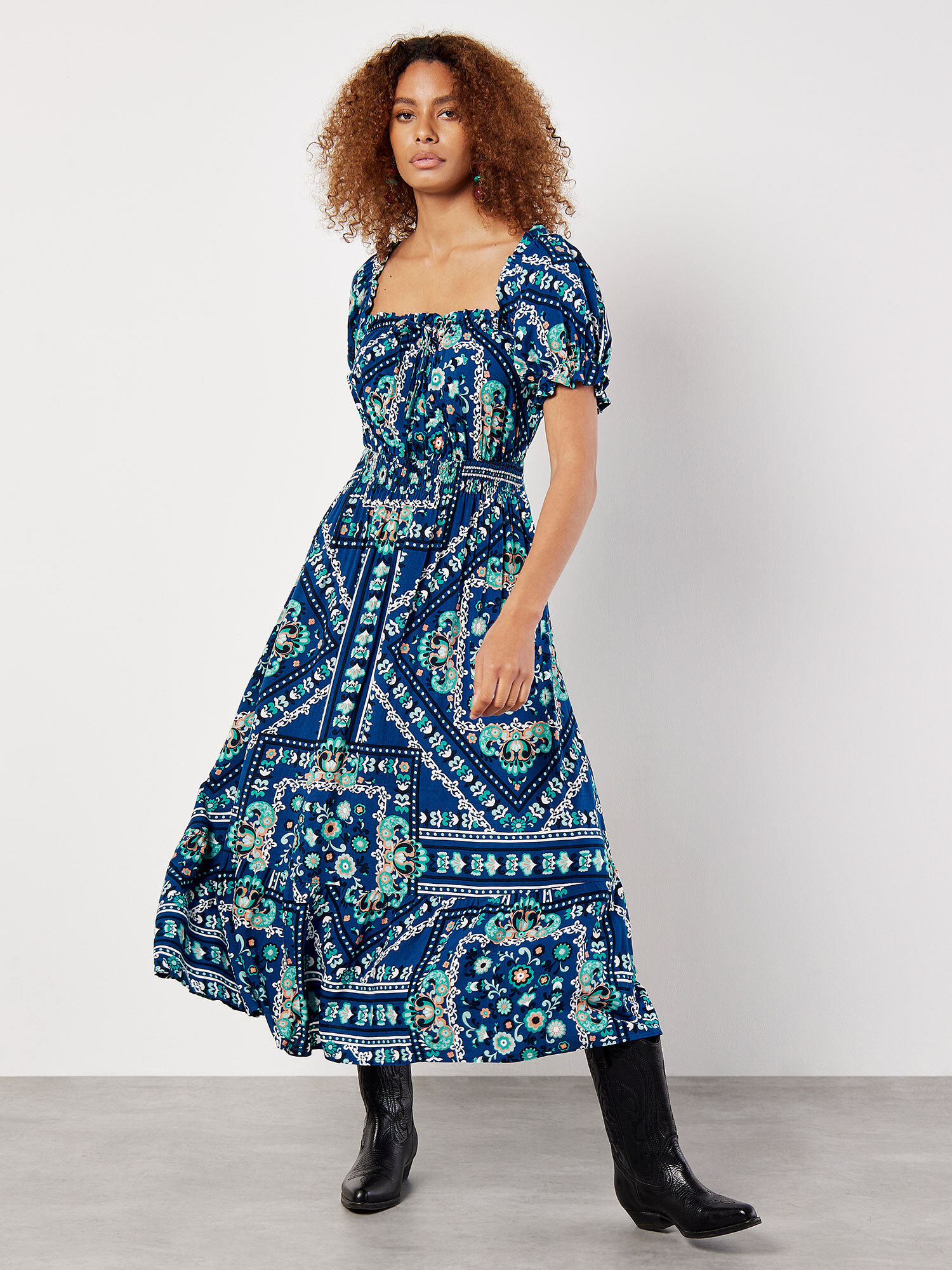 Robe en foulard hot sale