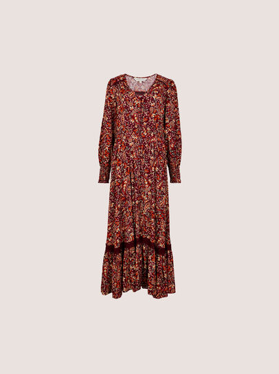 Paisley Floral Maxi Dress