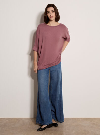 Soft Touch Batwing Top