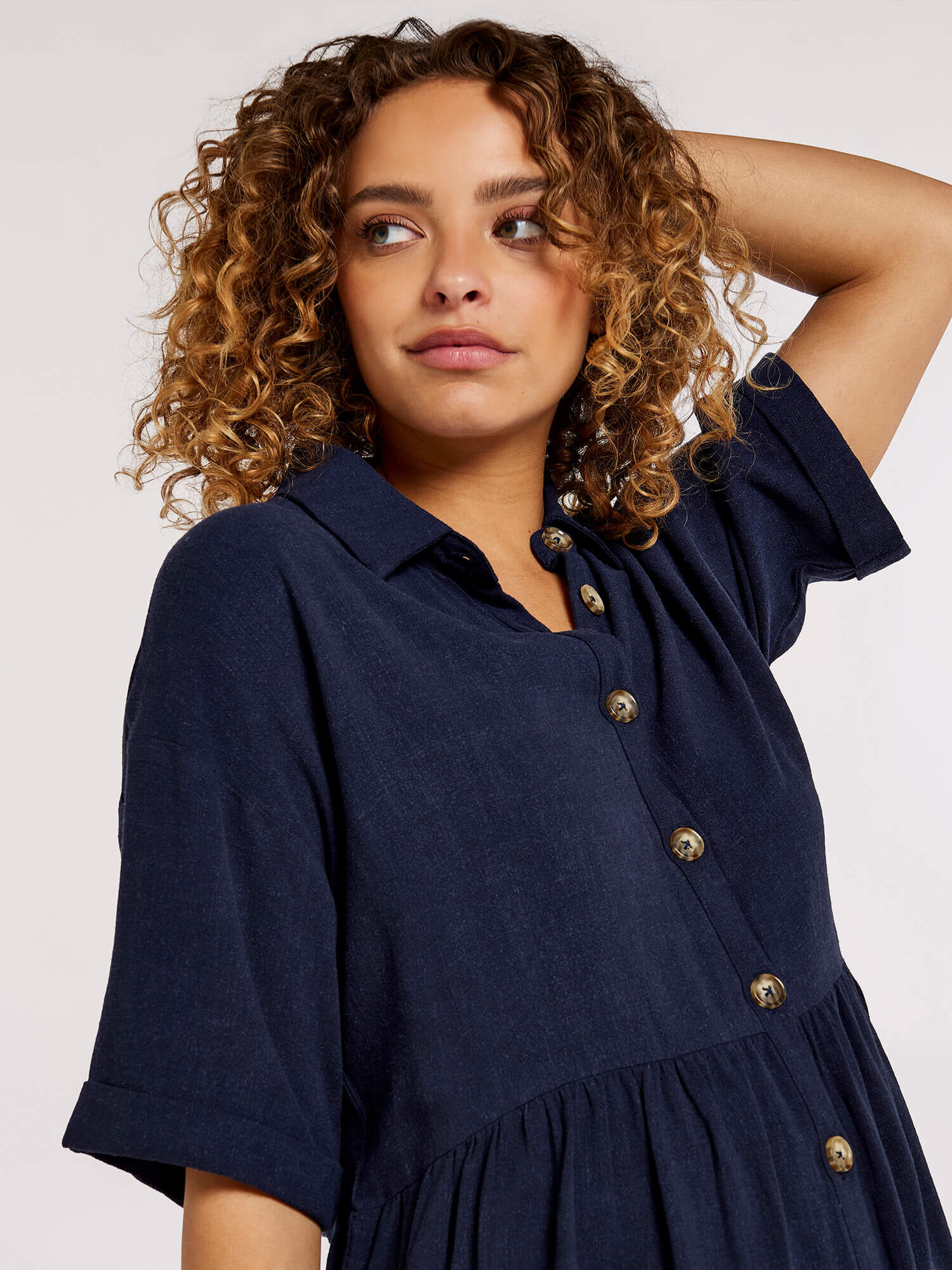 Babydoll shirt dress cheap