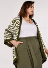 Curve Tapered Trousers, Khaki, large