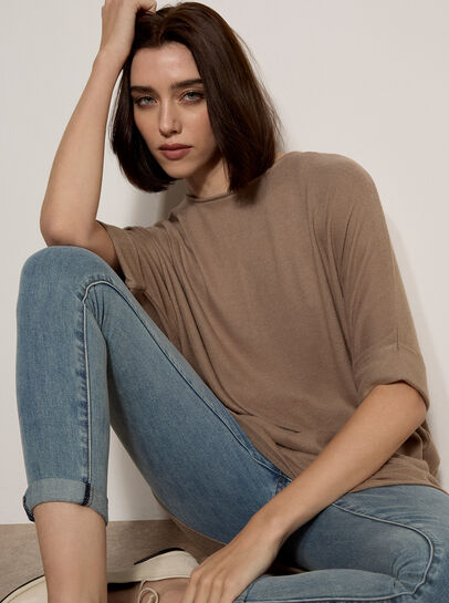 Soft Touch Batwing Top
