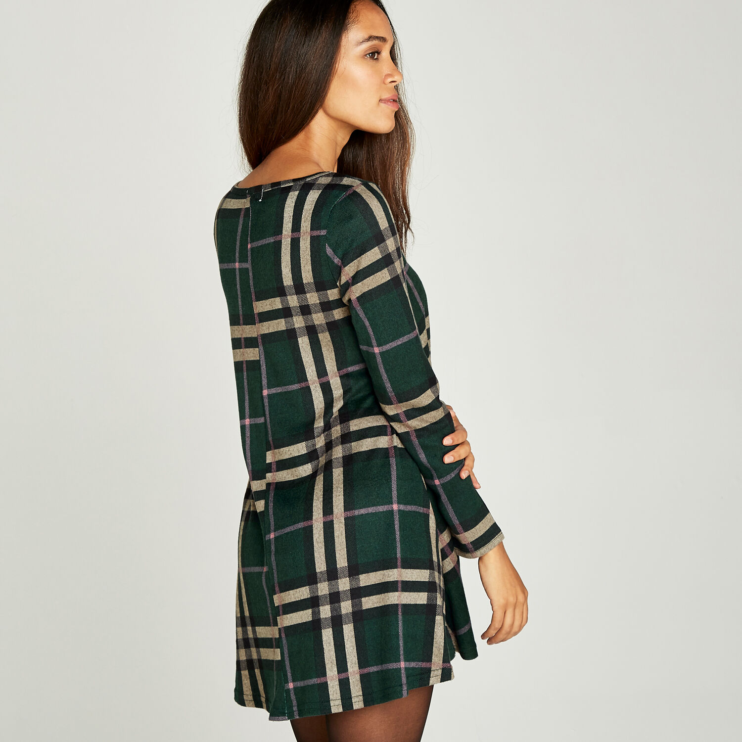 Apricot swing outlet dress