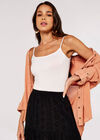 Broderie Anglaise Midi Skirt, Black, large