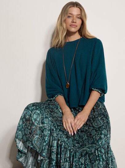 Soft Oversized Batwing Jumper