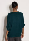 Soft Touch Oversized Batwing Top, Green, large