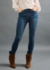 Sadie Green Wash Skinny-Fit Jeans, Green, large