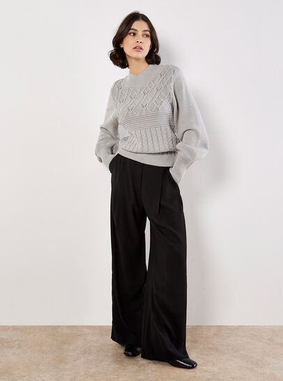 Twist Cable Knit Jumper
