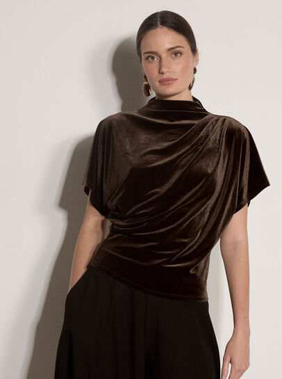 Velvet Batwing T-Shirt