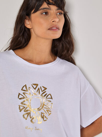 Always Sunny Gold Foil T-Shirt