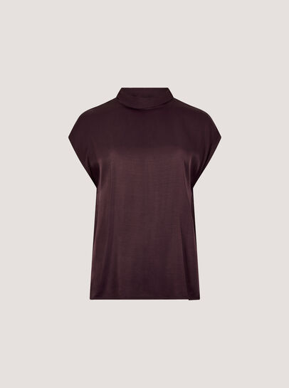 Soft Mock Neck Tank Top