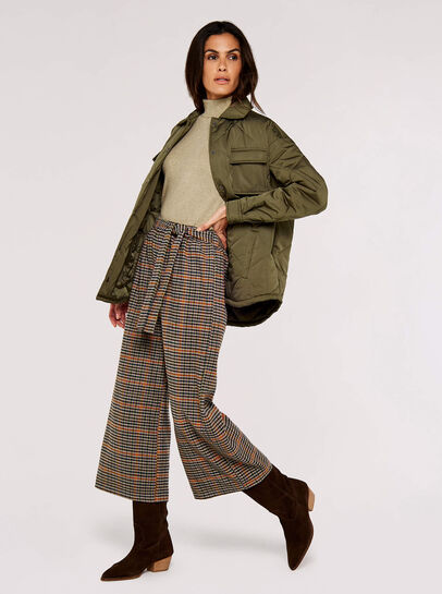 Collared Quilted Jacket