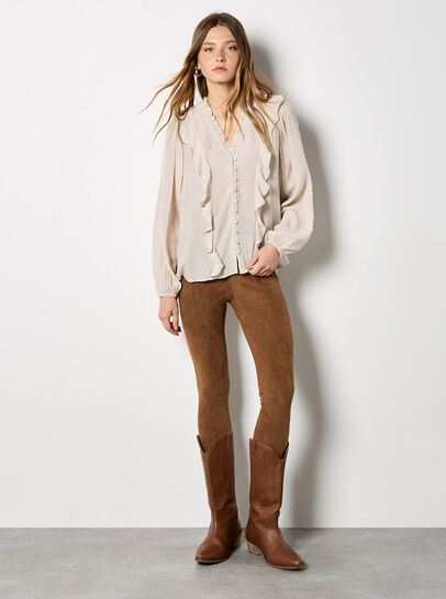 Suedette Leggings