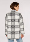 Classic Check Peacoat, Cream, large