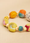 Fabric Covered Bracelet, Assorted, large