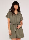 Utility Playsuit, Khaki, large