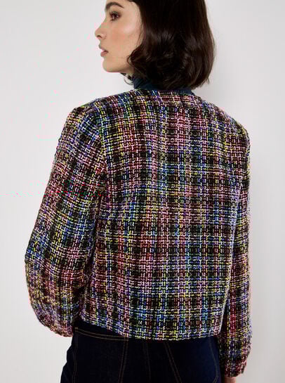 Multicoloured Tweed Jacket