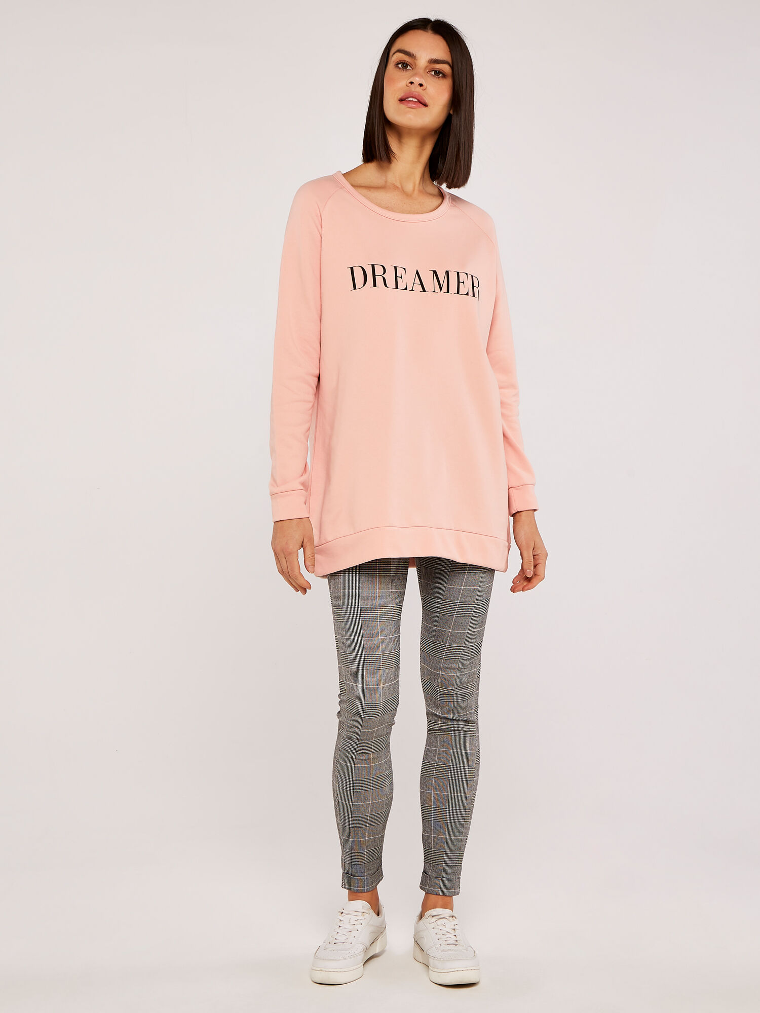 Dreamer Soft Long Sleeve Jumper Apricot Clothing