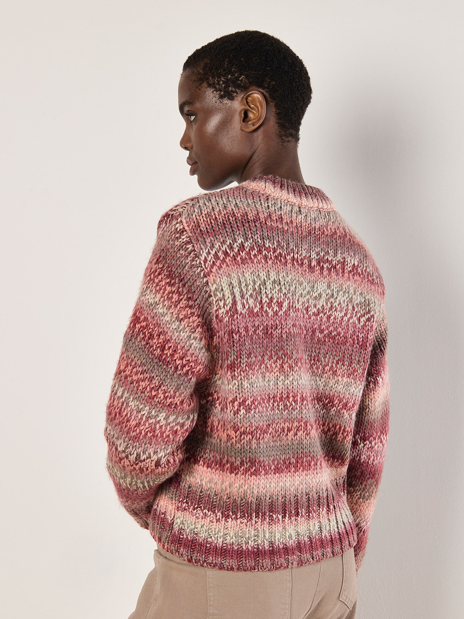 Red chunky jumper cheap