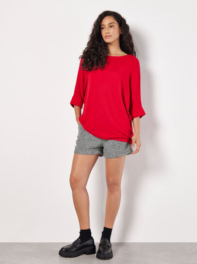 Soft Touch Batwing Top