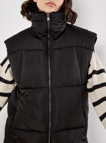 Reversible Oversized Puffer Gilet
