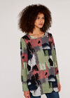 Paint Stroke Top, Grey, large