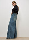 Zoe Palazzo Jeans, Blue, large