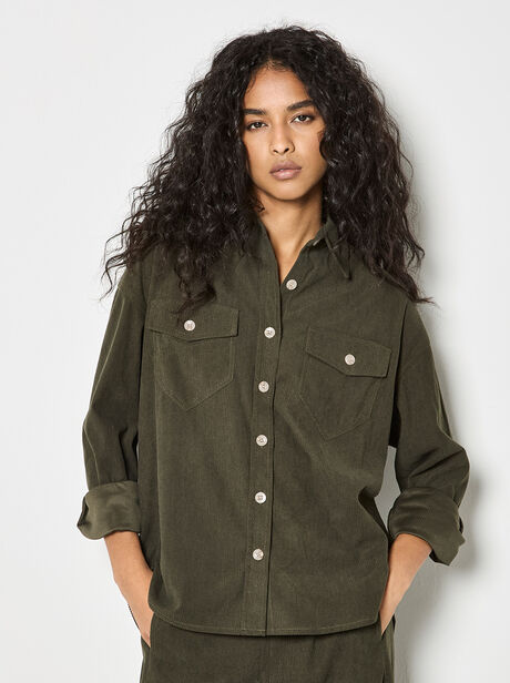 Oversized Cord Shirt
