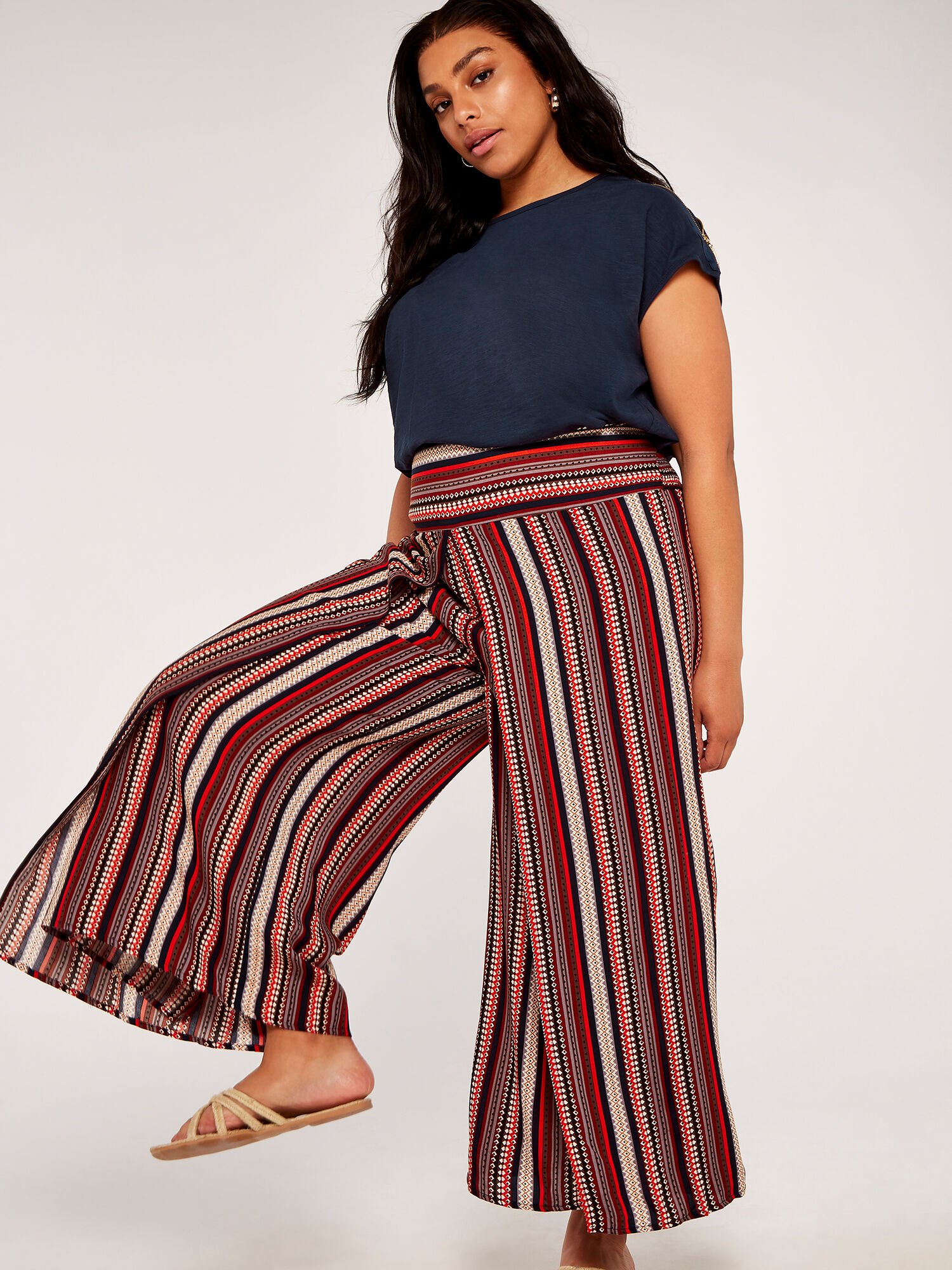 Plus size palazzo trousers store