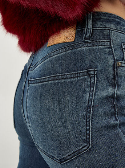 Sienna Glitter Sparkle Skinny Jeans