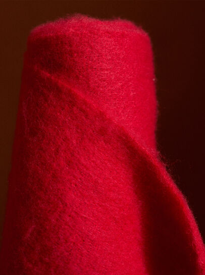 Soft Boucle Knit Scarf