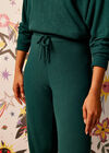 Waffle Knit Jogger, Green, large