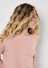 Pure Cotton Oversized Top, Pink, large