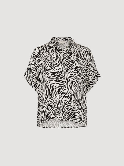 Brushstroke Print Shirt