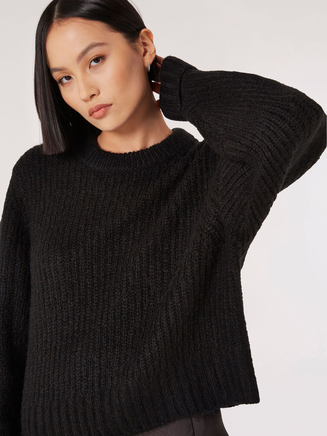 Chunky Knit Boxy Jumper