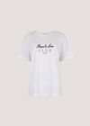 Peace And Love Club T-Shirt, White, large