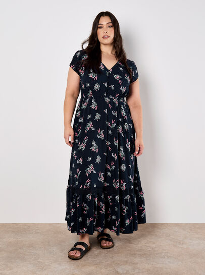 Botanical Bunches Maxi Dress