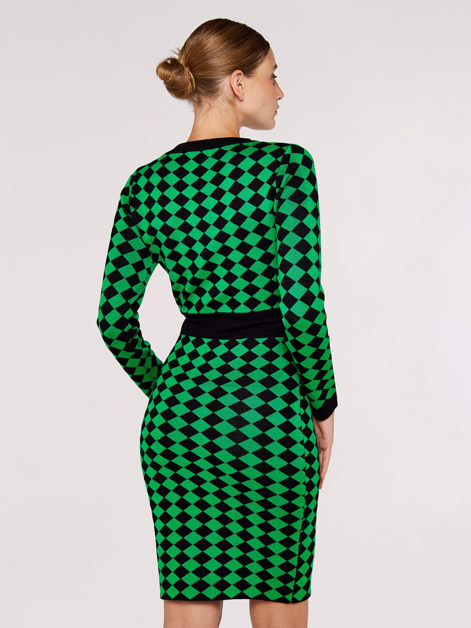 Diamond print deals dress