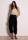 Gold Shimmer Open Knit Jumper, Gold, large