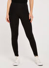 Basic Leggings, Black, large