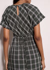 Check Print Midaxi Dress, Pine Green, large