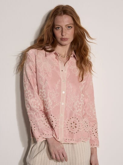 Floral Embroidered Blouse