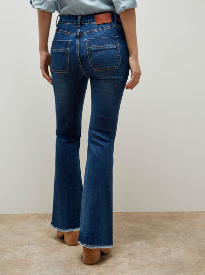 Lucia Retro High-Rise Flare Jeans