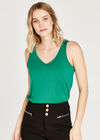 Basic Tank Top, Green, large