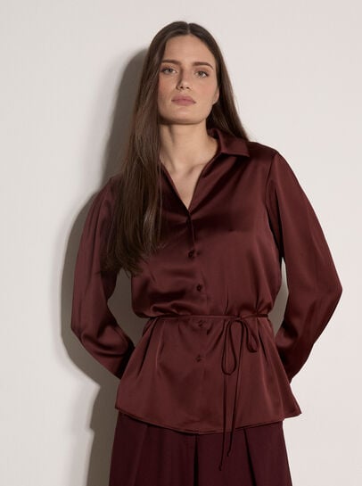 Soft Satin Shirt