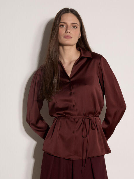 Soft Satin Shirt