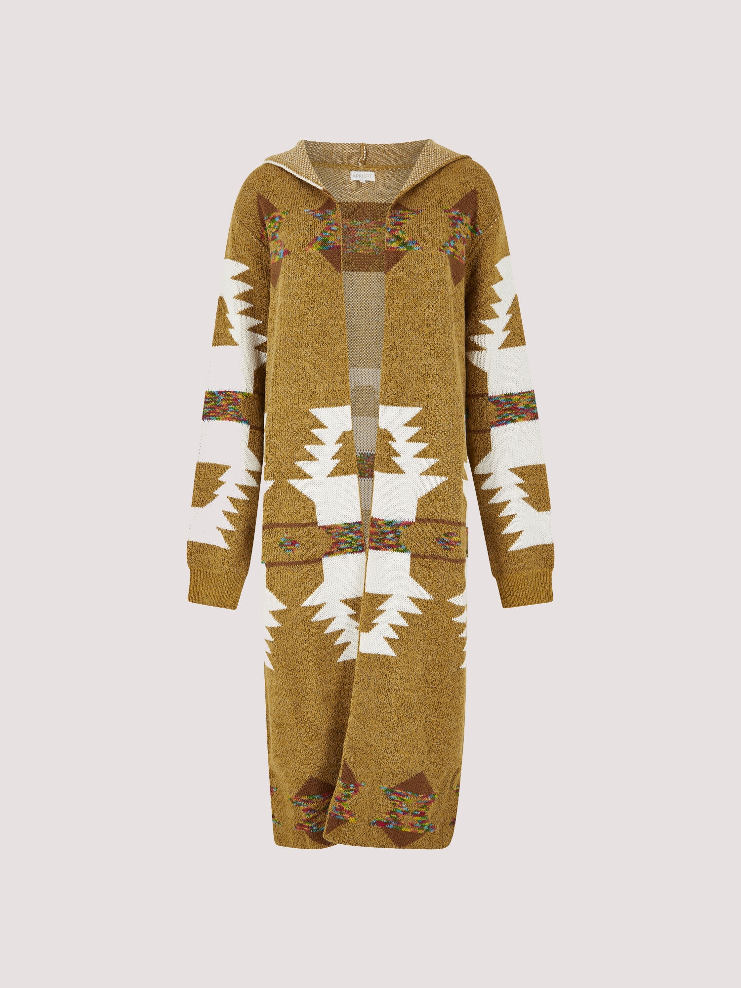Mustard hooded cardigan shop